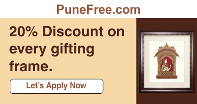 Pune Free 20% DISCOUNT on every frame