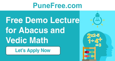 Pune Free FREE demo lecture for Abacus and Vedic Math
